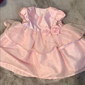 Pink infant dress